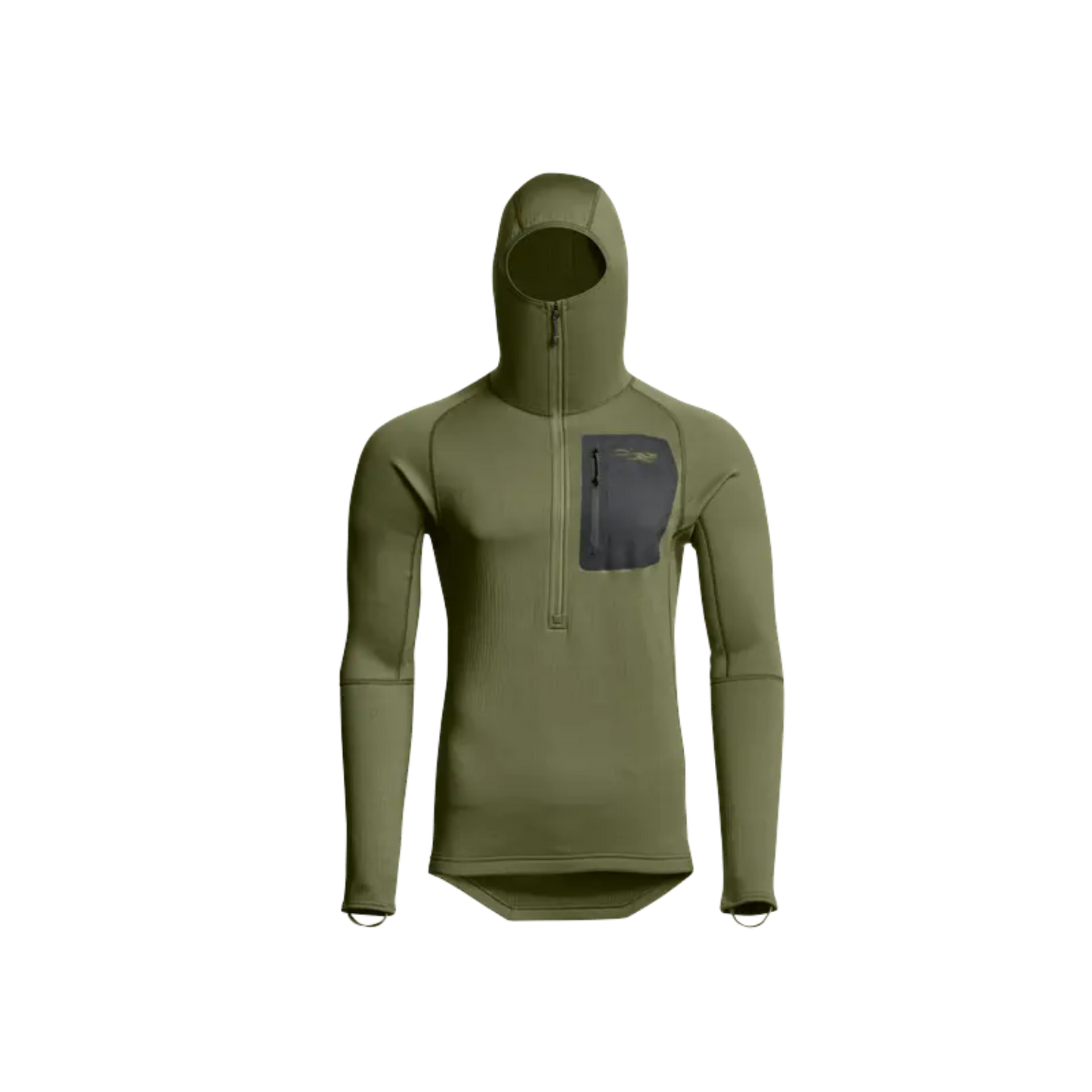 SITKA HVY WT HOODIE PINE GREEN