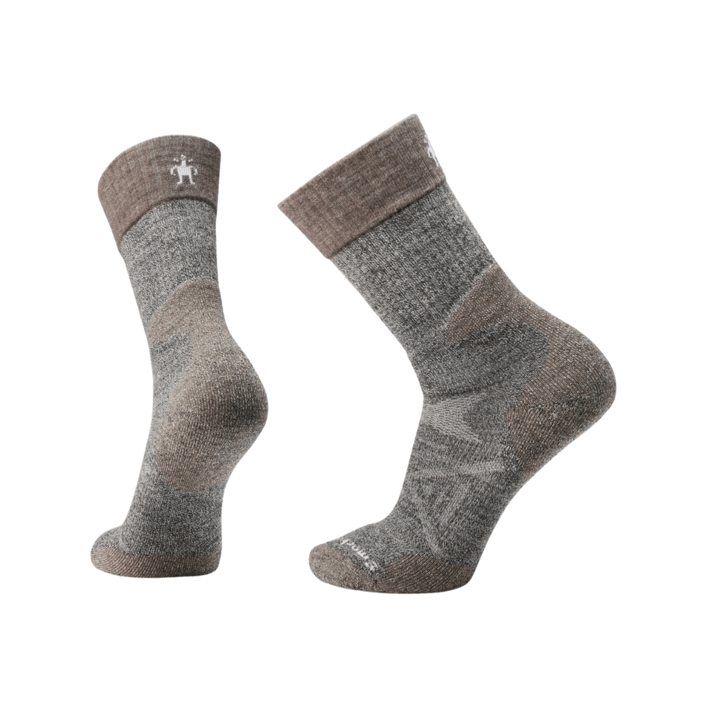 SMARTWOOL HUNT LGT CUSH TALL CREW SOCK ASH CHARCOAL