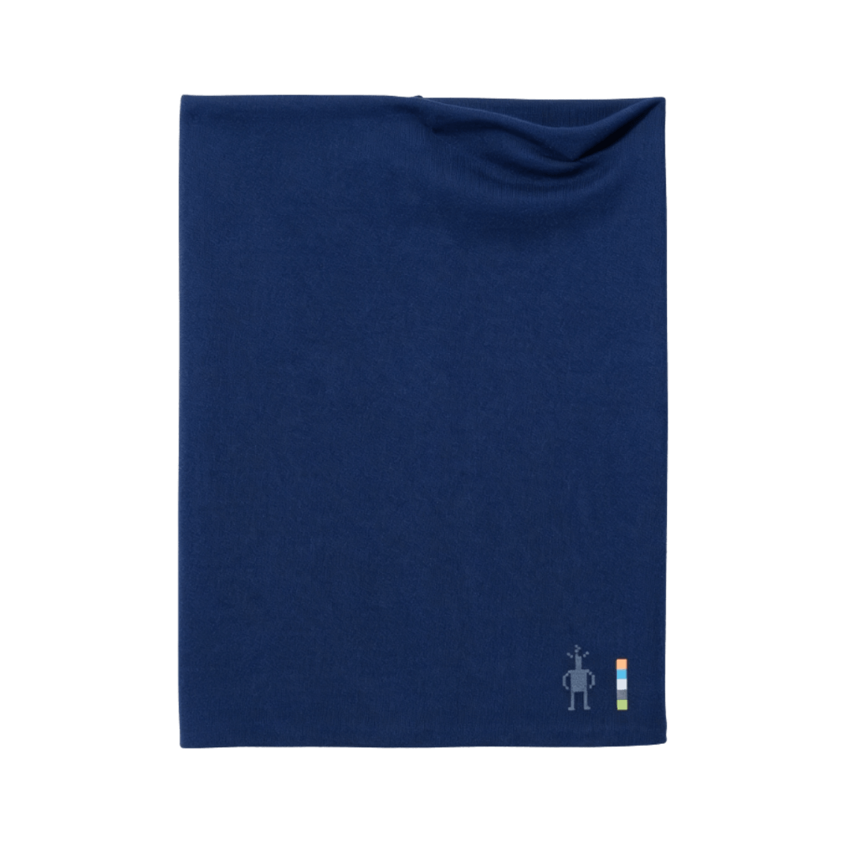 SMARTWOOL THERMAL REVERSIBLE NECK GAITER BLUE NAVY