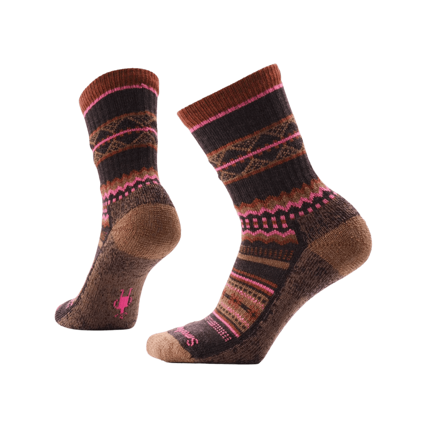 SMARTWOOL W EVERYDAY COZY SWTR CREW SOCK CHESTNUT