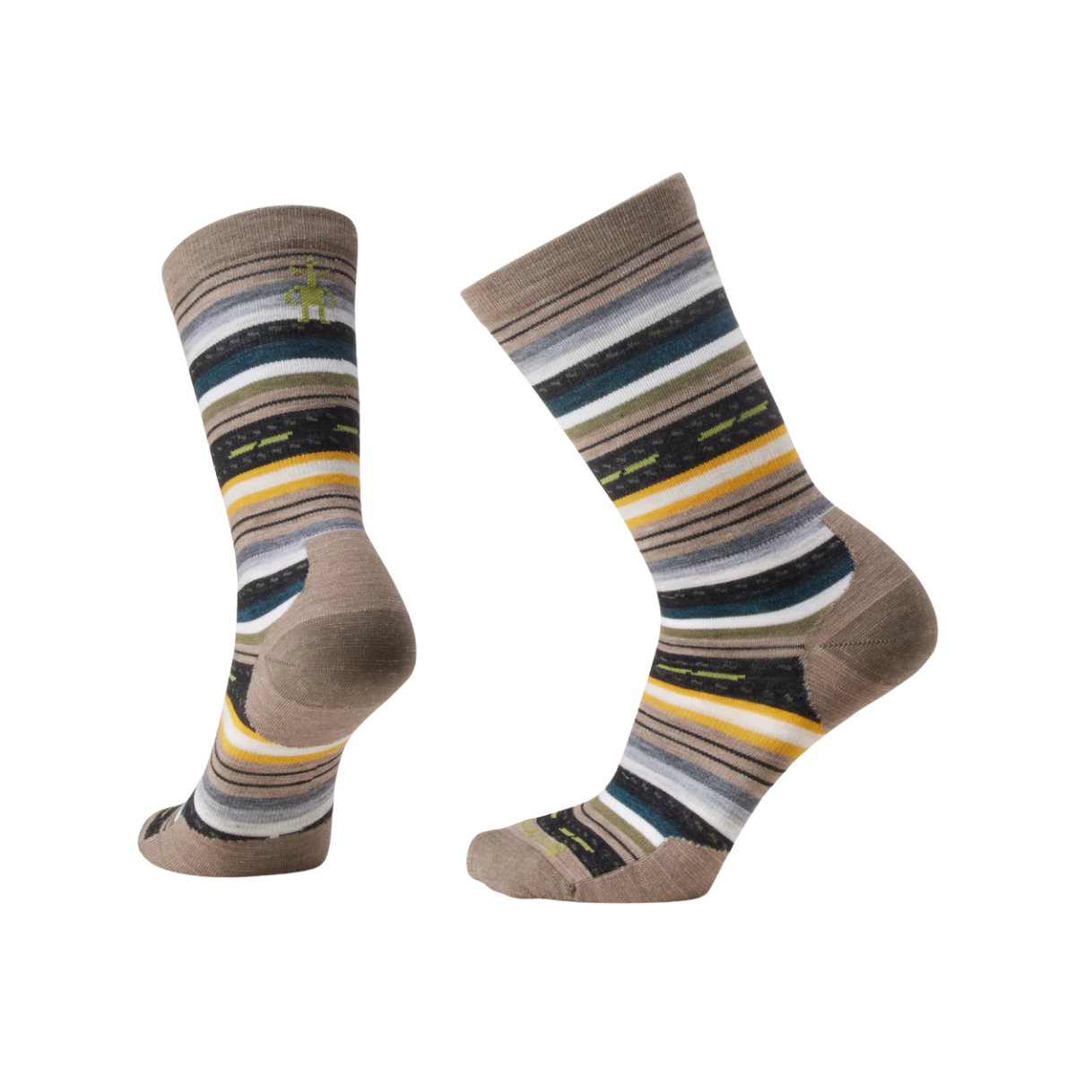 SMARTWOOL W EVERYDAY MARGARITA CREW FOSSIL
