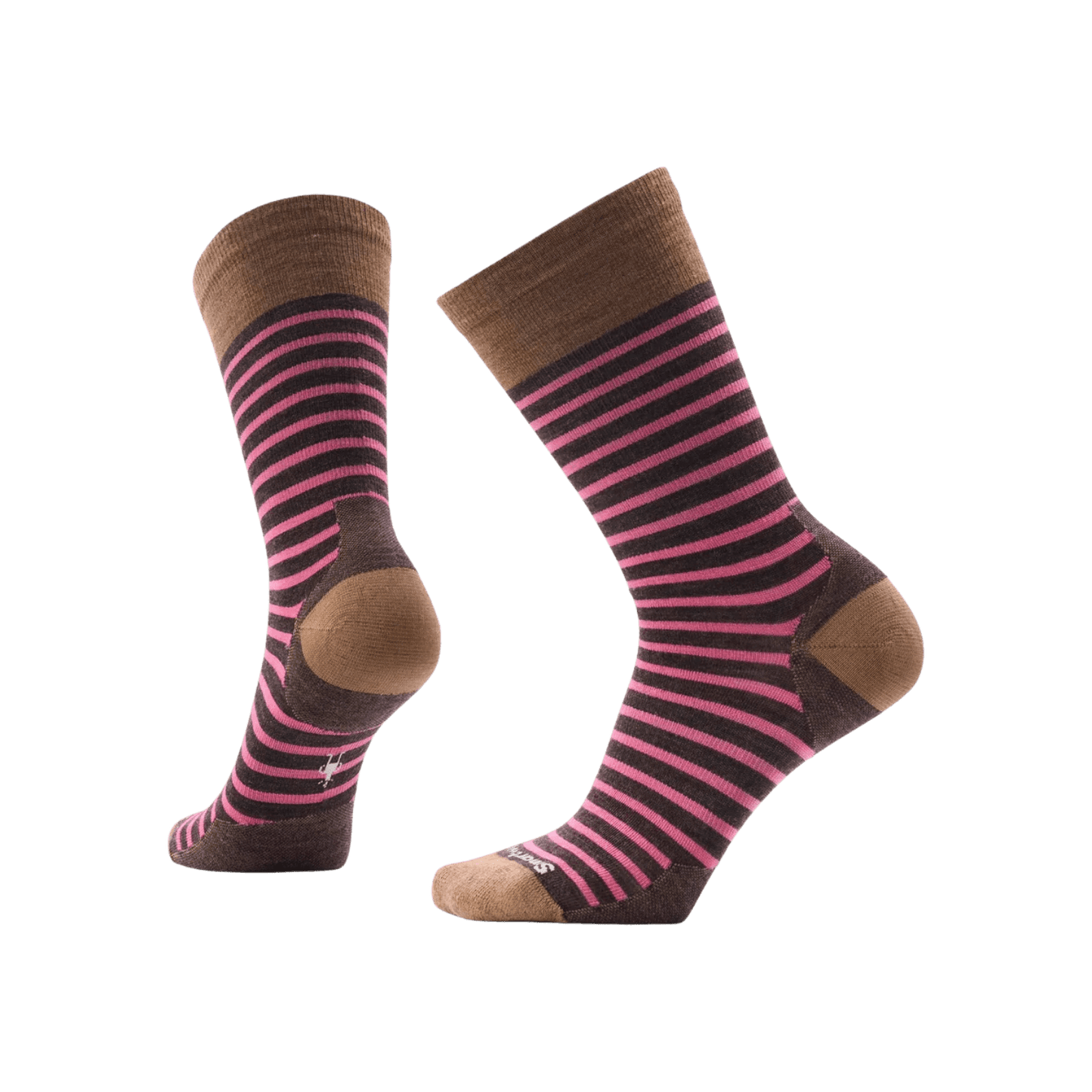 SMARTWOOL EVERYDAY PIN STRIPE CHESTNUT