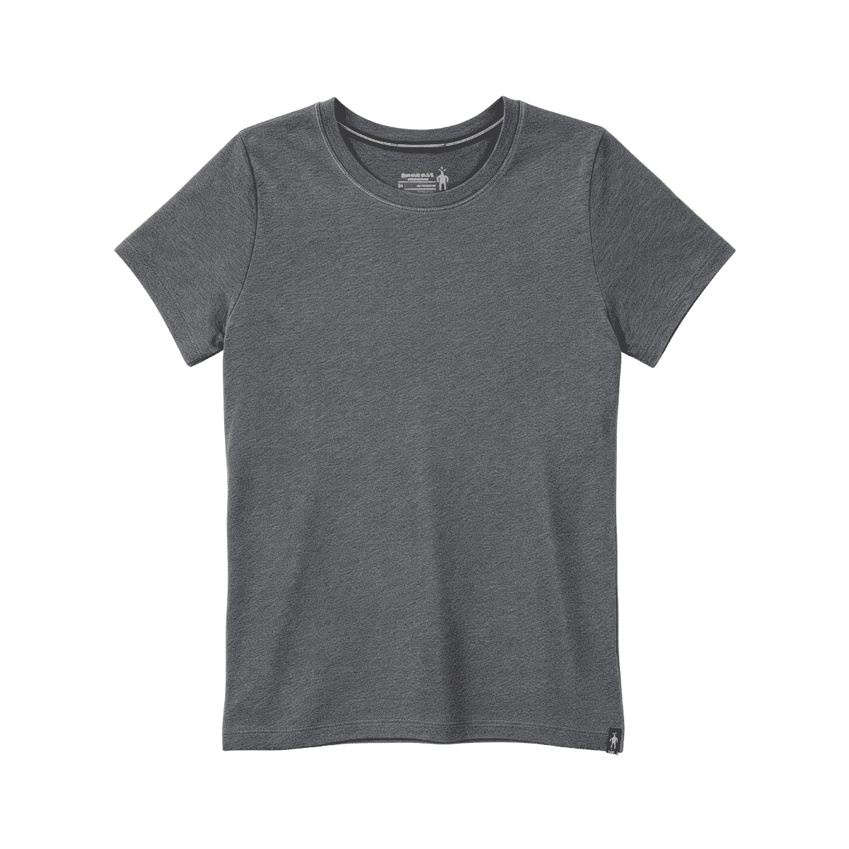 SMARTWOOL W MERINO SPORT 150 TEE CHARCOAL HEATHER