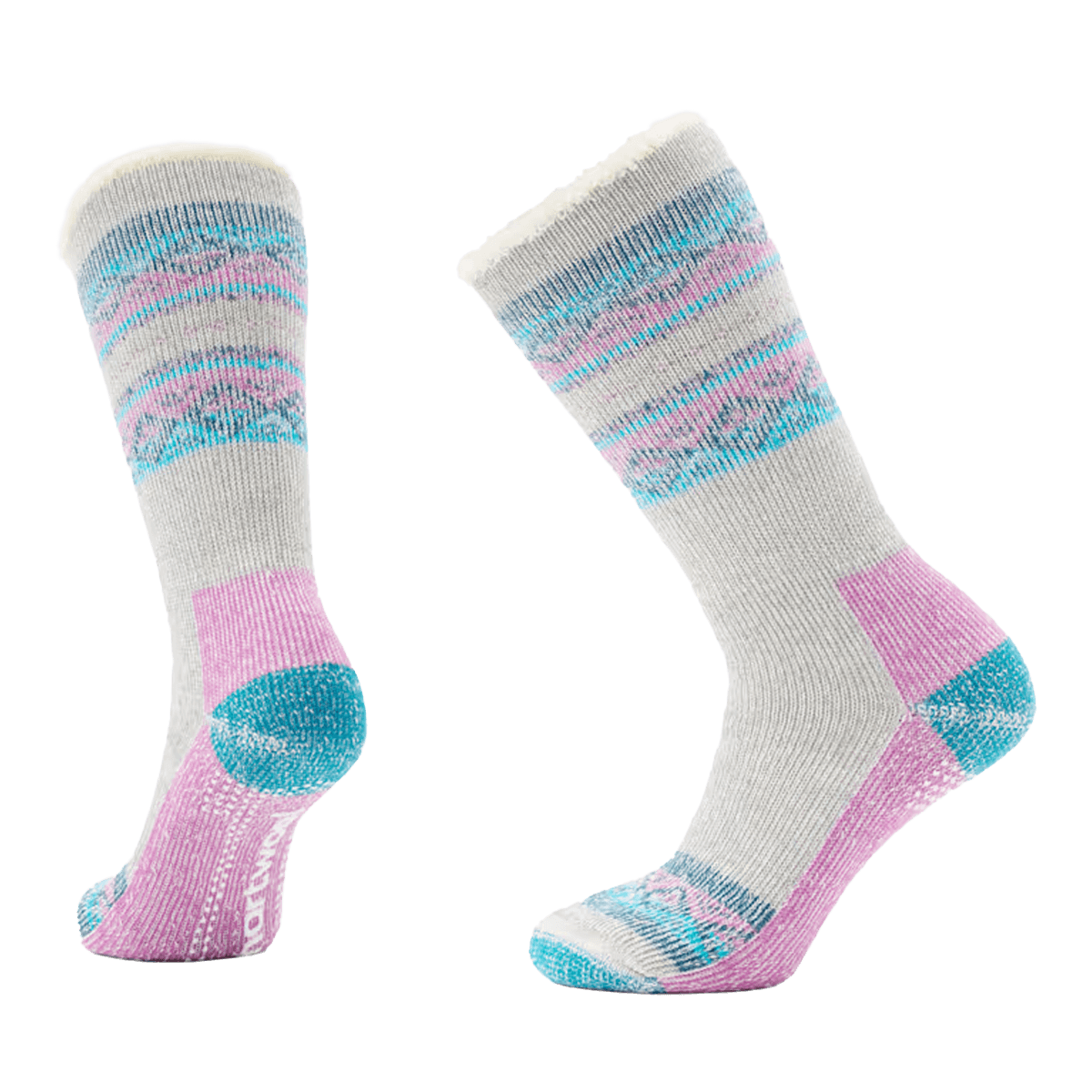 SMARTWOOL EVERYDAY COZY SLIPPER SOCKS MEDIUM GRAY