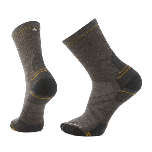 SMARTWOOL HIKE MID CREW TARGETED CUSHION SOCKS TAUPE