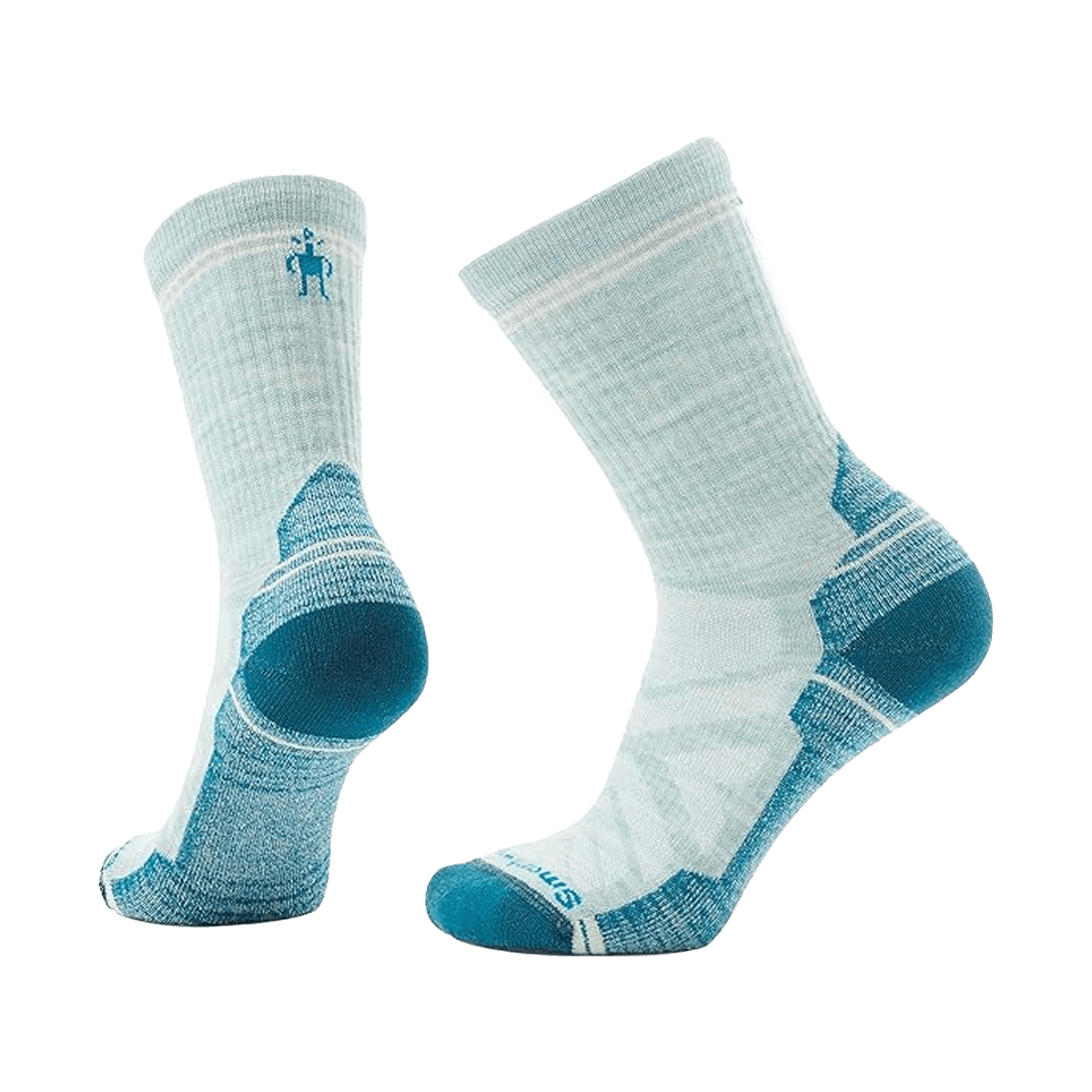 SMARTWOOL WOMENS' HIKE LIGHT CUSHION CREW SOCK FROSTY GREEN