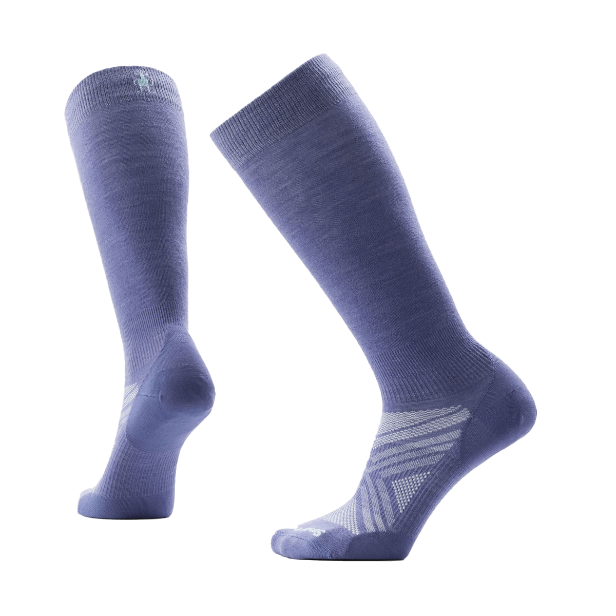 SMARTWOOL WOMEN'S SKI EXTRA STRETCH ZERO CUSHION OTC SOCKS NIGHTFALL BLUE