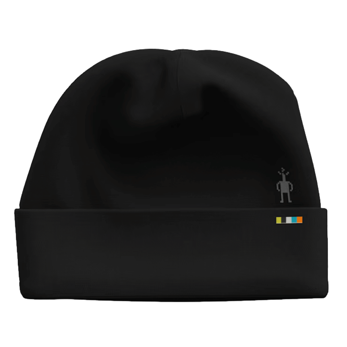 SMARTWOOL THERMAL MERINO REVERSIBLE CUFFED BEANIE - BLACK - OSFM