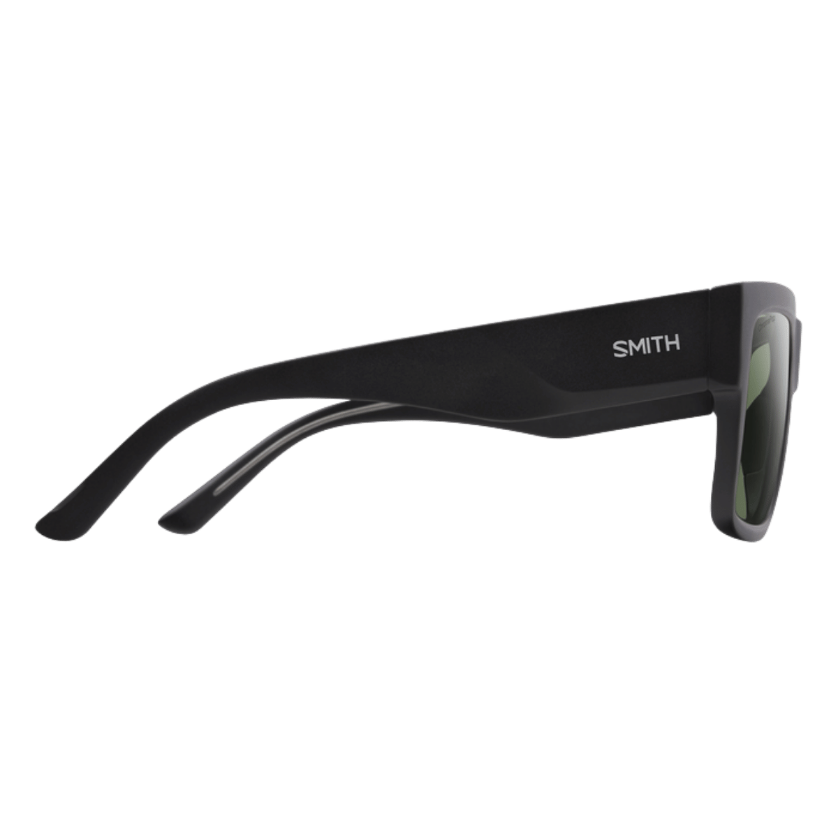 SMITH ADULT UNISEX LINEUP SUNGLASSES - MATTE BLACK GRAY GREEN LENS_2