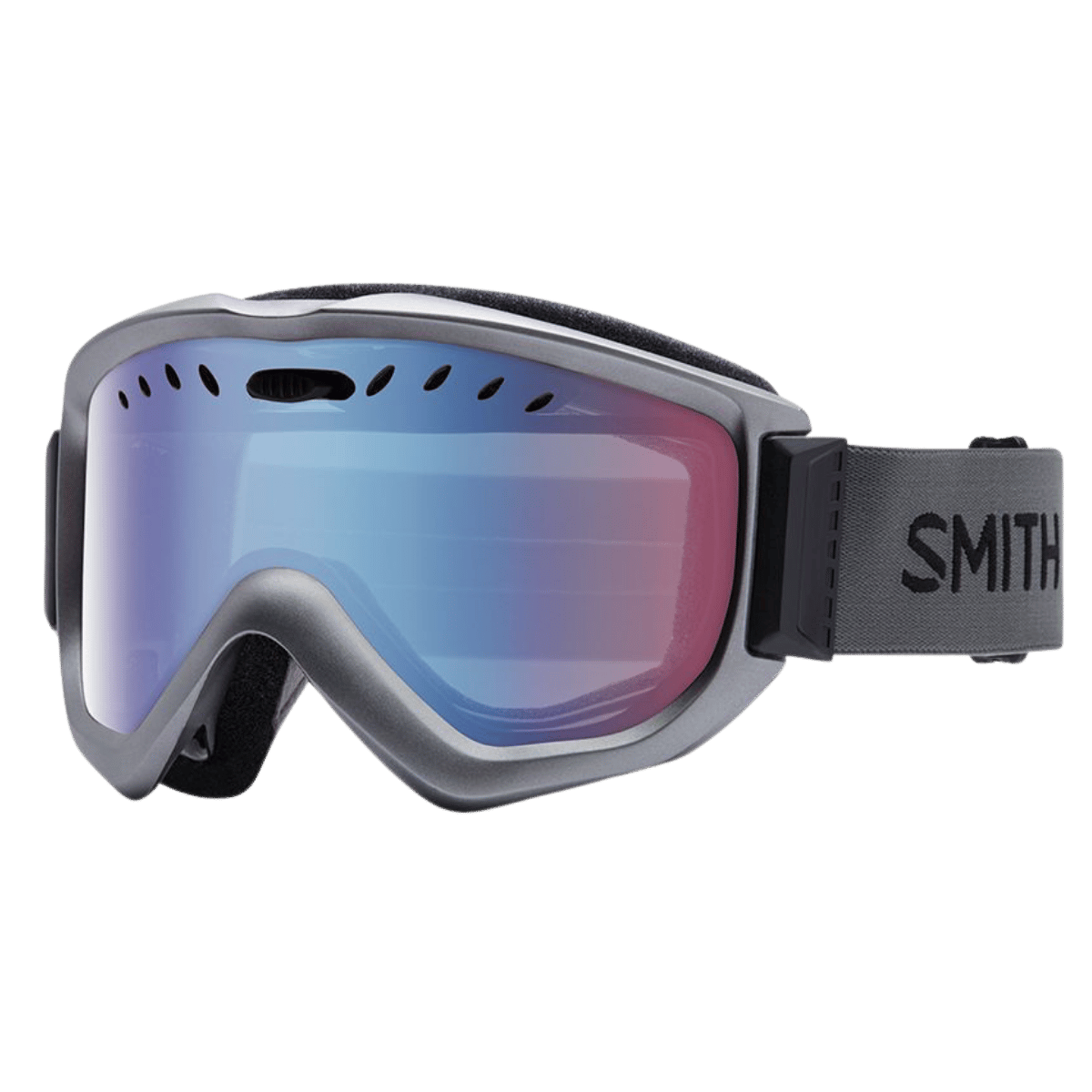 SMITH KNOWLEDGE OTG GOGGLE - GRAPHITE - BLUE SENSOR MIR