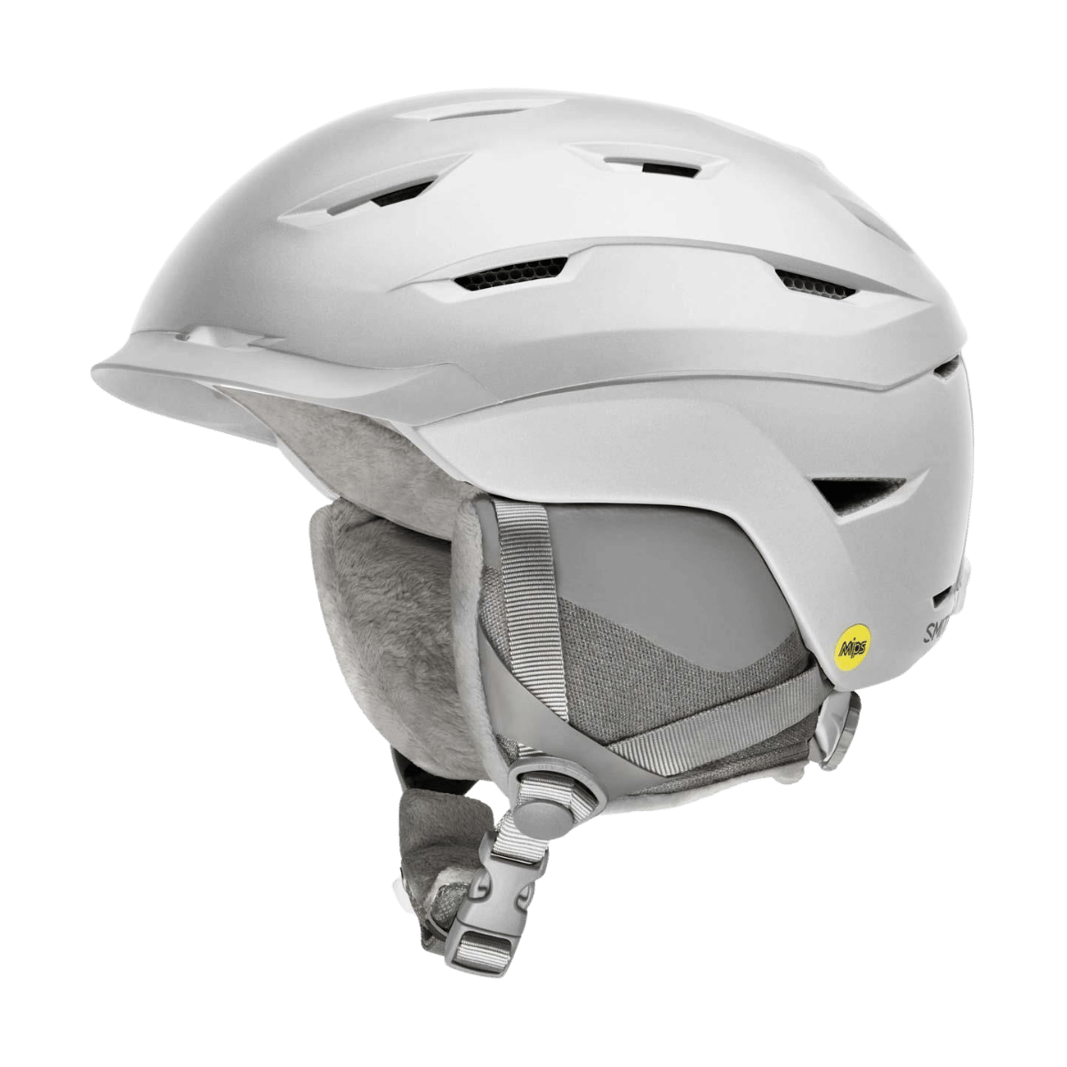 SMITH WOMENS LIBERTY MIPS HELMET_MATTE SATIN WHITE