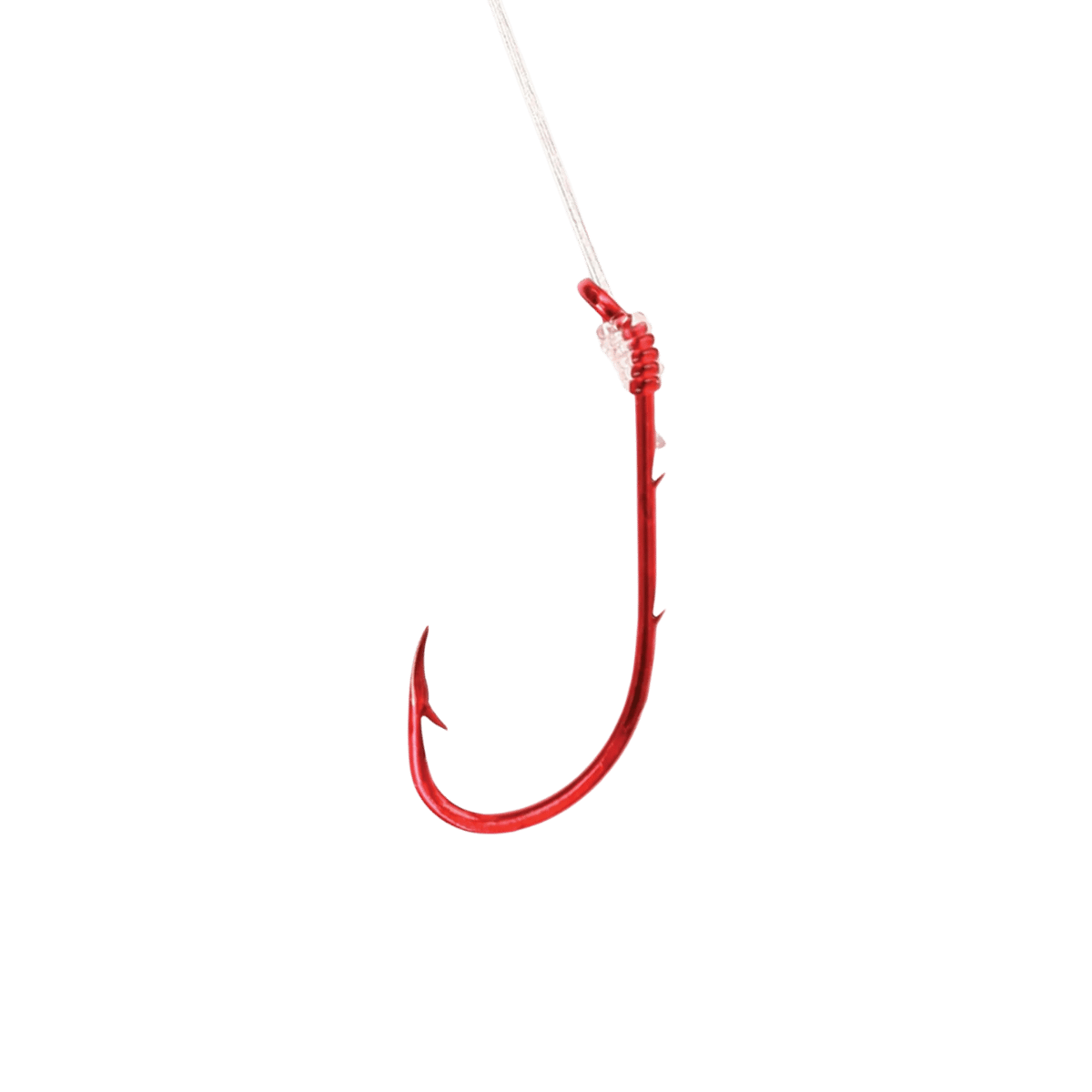 EAGLECLAW SNELL BAITHOLDER RED SIZE 6