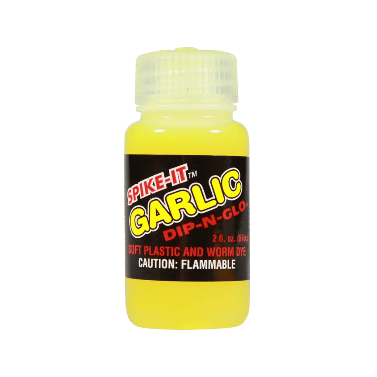 SPIKE-IT DIP-N-GLO SOFT PLASTIC DYE - 4 OZ - CHART/GARLIC