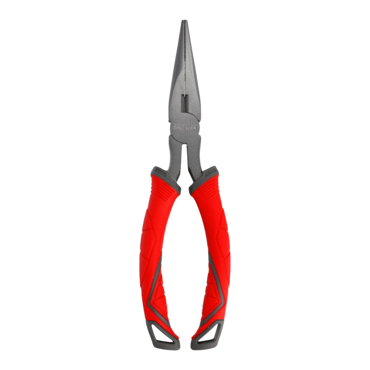EAGLE CLAW SOFT GRIP LONG NOSE PLIERS 8 IN