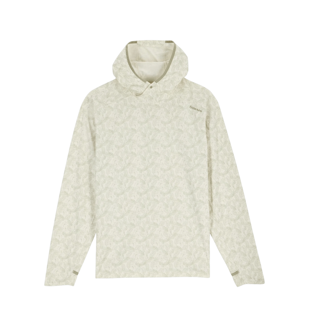 SIMMS MEN'S SOLARFLEX HOODY - HALF MOON PALE PINE