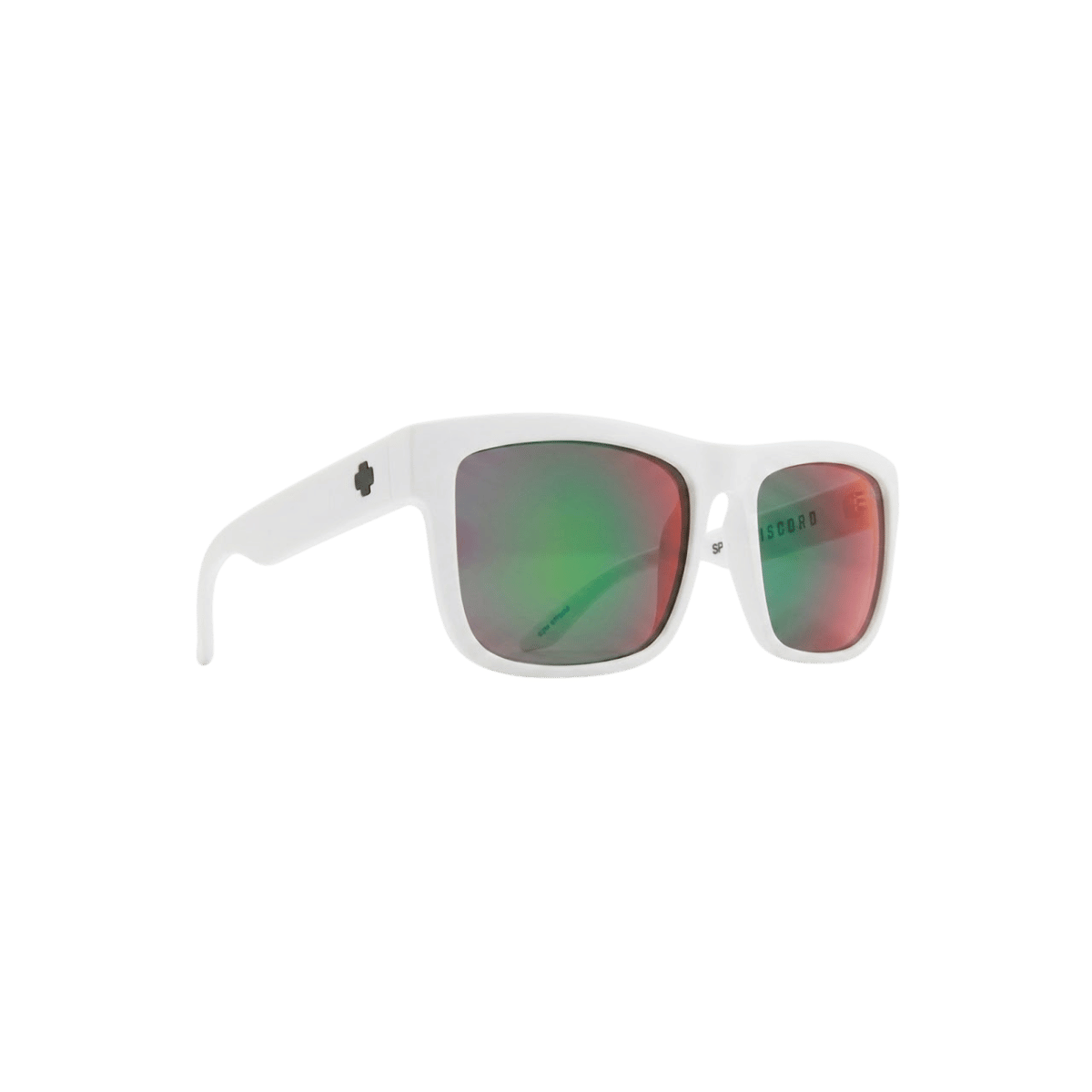 SPY DISCORD SUNGLASSESS HAPPY GRAY GREEN RED