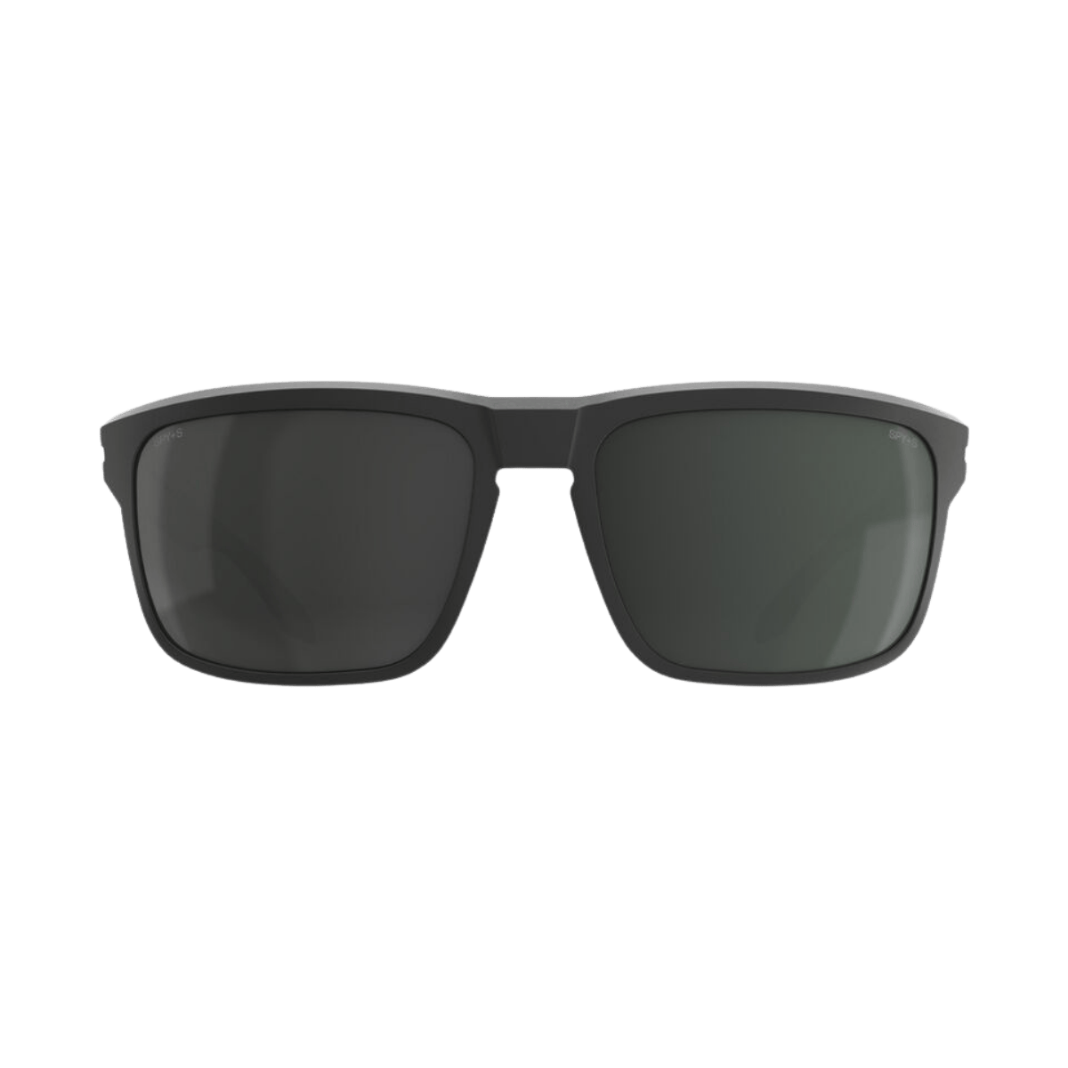 SPY REGION XL SUNGLASSES - MATTE BLACK - FRONT VIEW