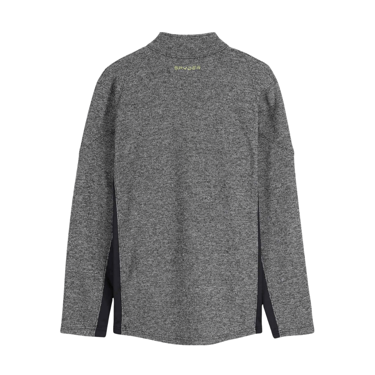 SPYDER BANDIT HALF ZIP FLEECE JACKET - BLK CTS_1