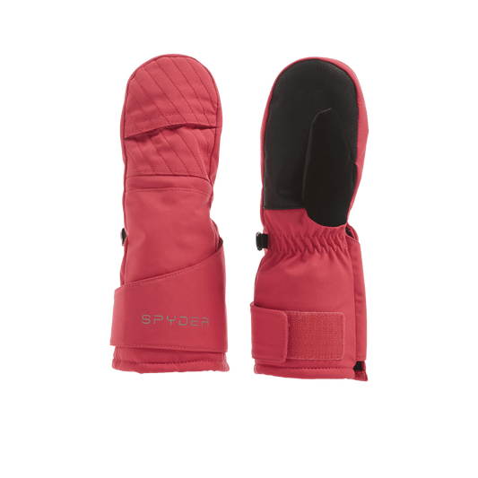 SPYDER BITSY CUBBY SKI MITTEN - CERISE