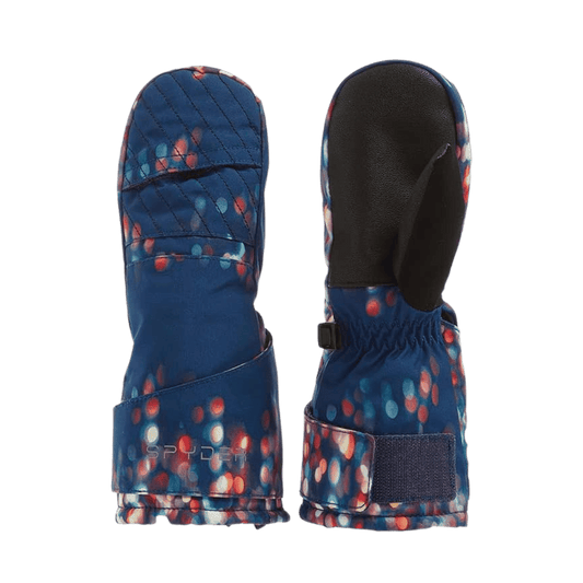 SPYDER BITSY CUBBY SKI MITTEN - NITES GLOW