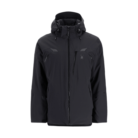 SPYDER BOY'S SKI LEADER JACKET - BLACK