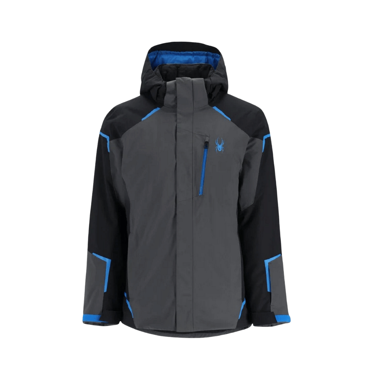 SPYDER MEN'S COPPER SKI JACKET - EBONY