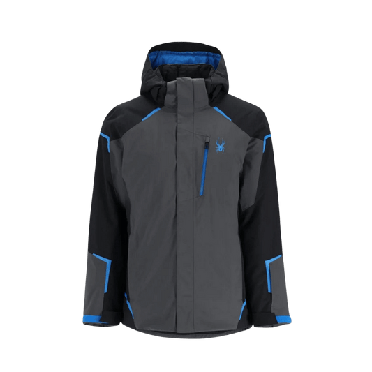 SPYDER MEN'S COPPER SKI JACKET - EBONY