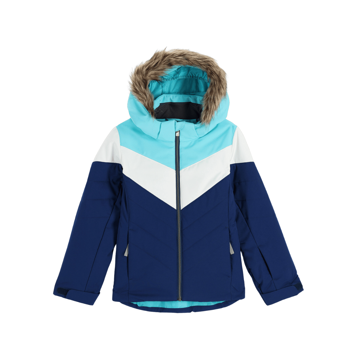 SPYDER LOLA GIRLS SKI JACKET - ABYSS