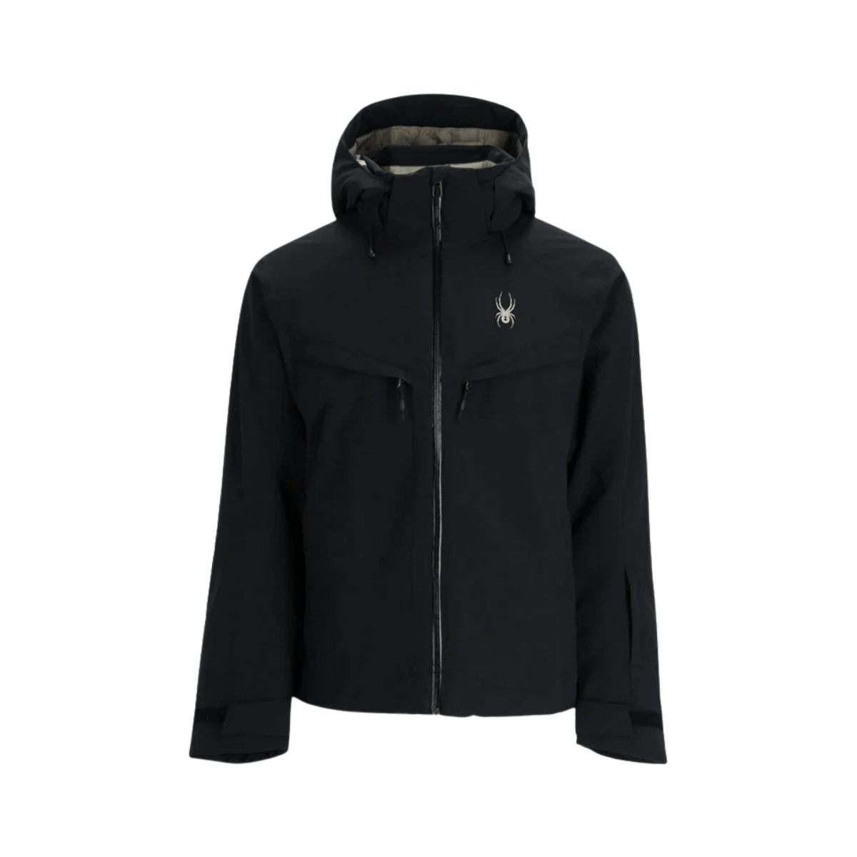 SPYDER MEN'S COPPER SNOW JACKET - BLACK