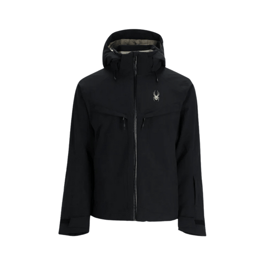 SPYDER MEN'S COPPER SNOW JACKET - BLACK