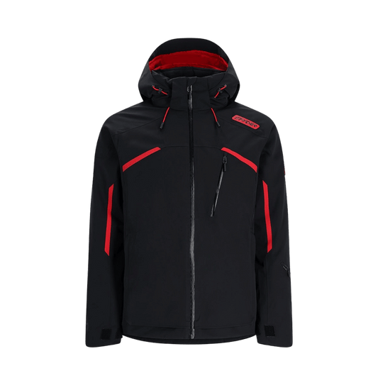SPYDER MEN'S LEADER SKI JACKET - BLACK2