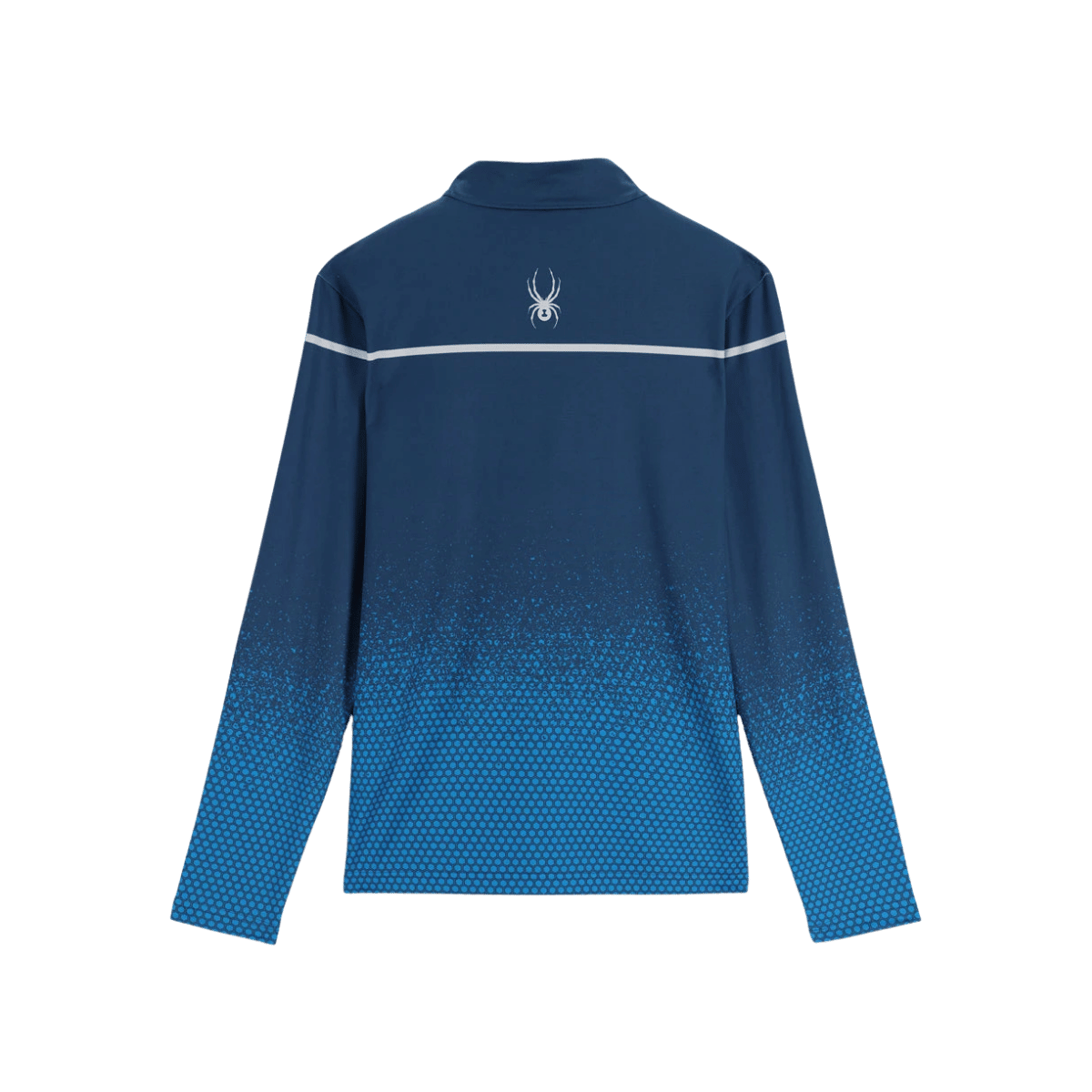 SPYDER SPIRIT OF '78 ZIP T-NECK SWEATSHIRT - FADED GEO COLLEGIATE_1 - Reverse