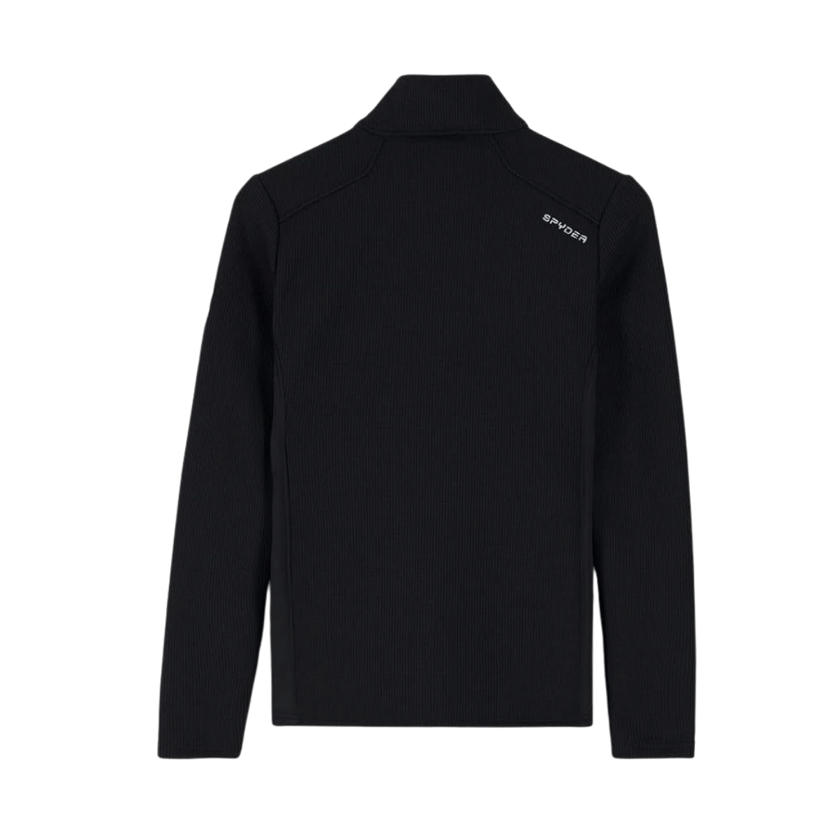 SPYDER WOMENS BANDITA FULL ZIP FLEECE JACKET - BLACK_1 - reverse