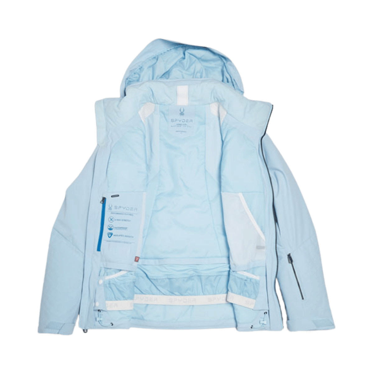 SPYDER WOMEN SCHATZI JACKET - FROST_1