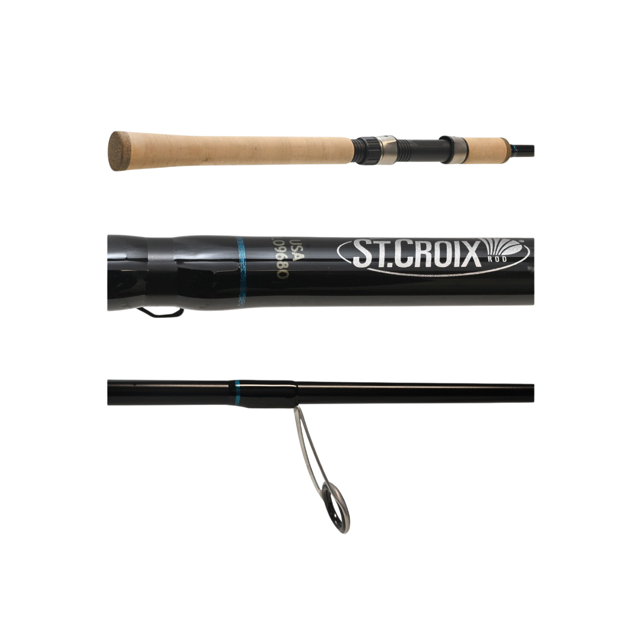 ST CROIX PREMIER SPINNING ROD BLACK