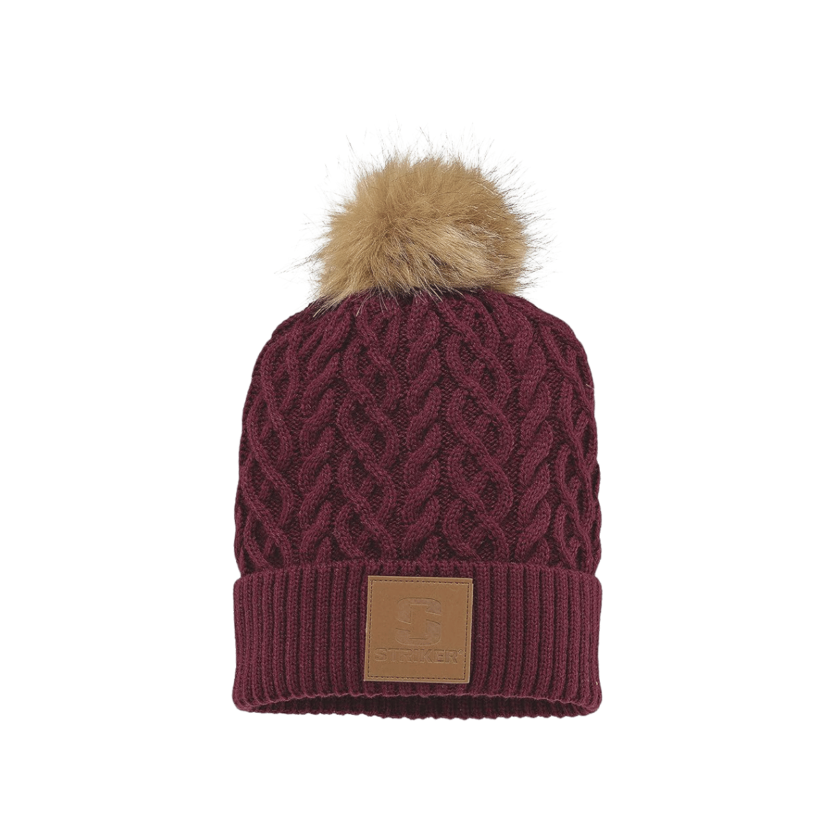 STRIKER BRANDS WOMEN'S STELLA HAT - BURGUNDY - ONE SIZE