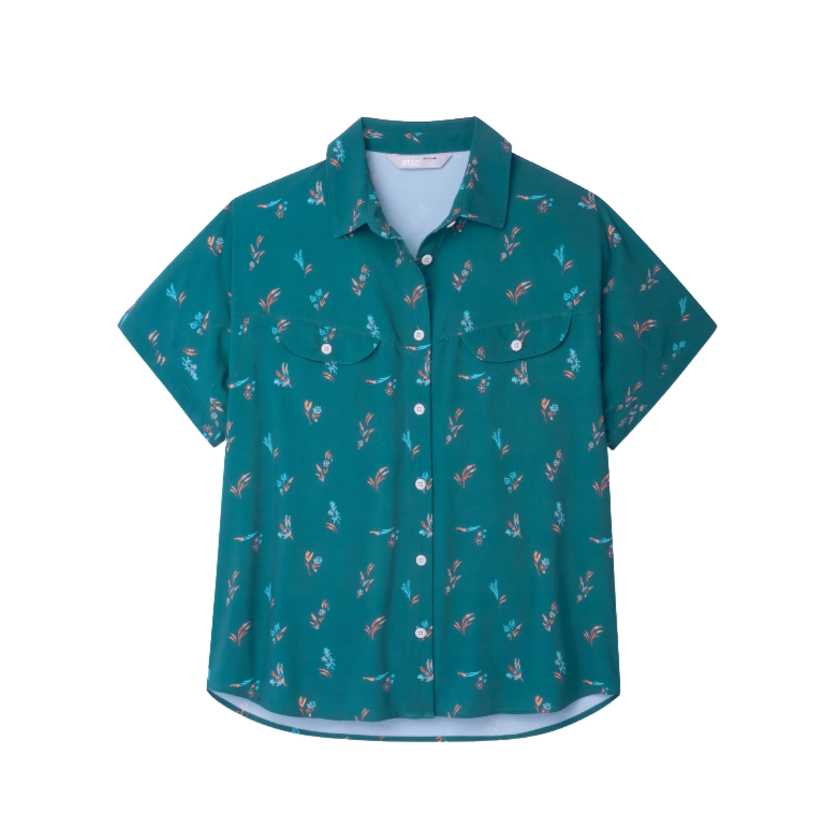 STIO WOMENS SHIFTER S/S SHIRT BOUNDLESS FLORAL