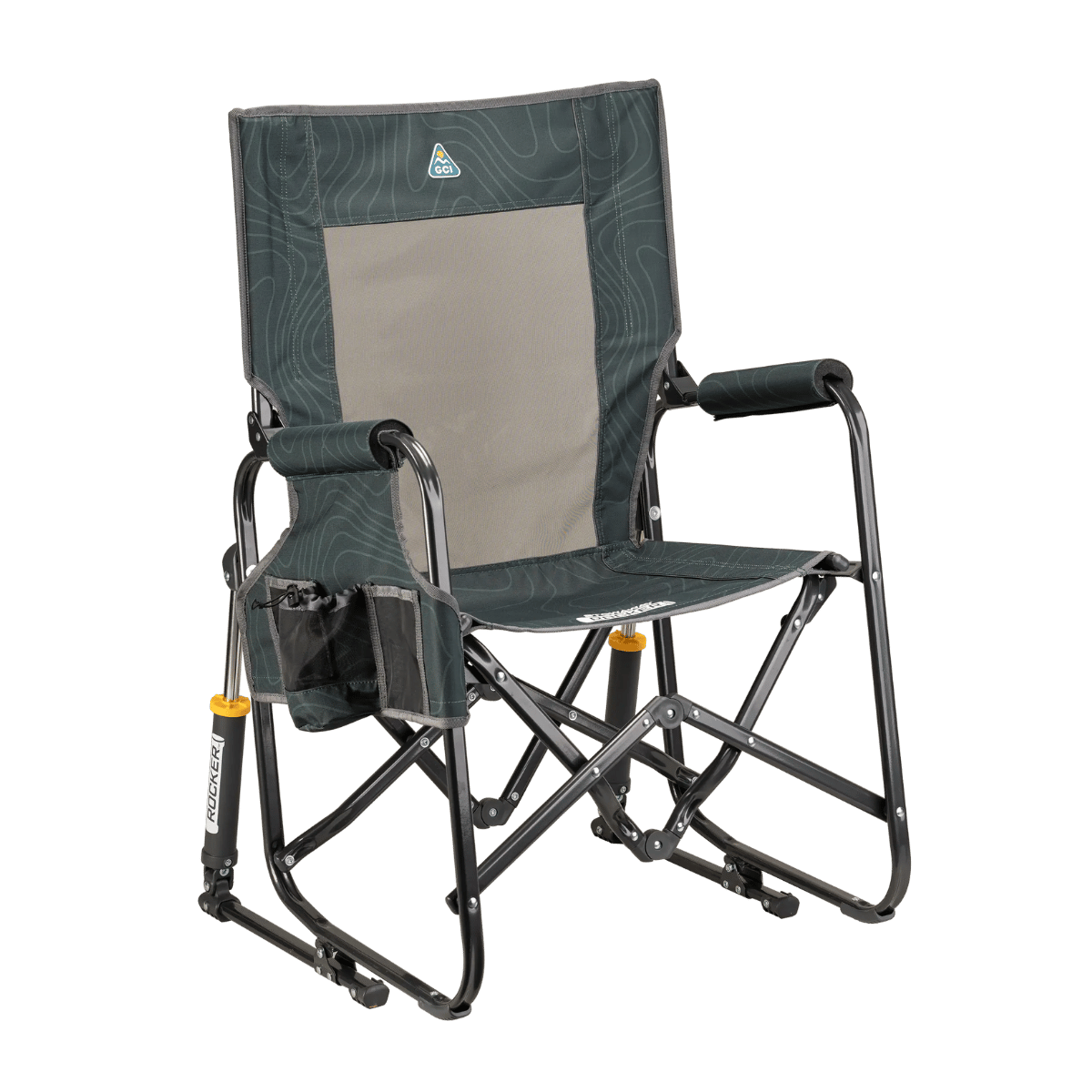 GCI OUTDOOR STOWAWAY ROCKER-VARSITY COLORS - HUNTERTOPO