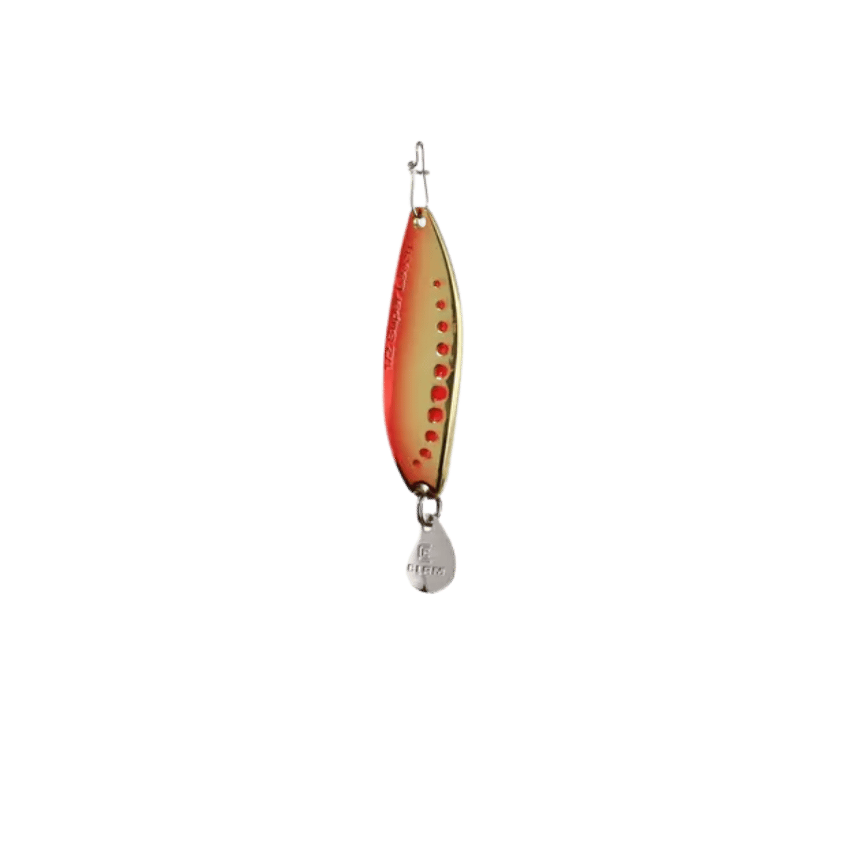 CLAM SUPER LEECH FLUTTER SPOON SZ06 - 3/8OZ - RED GOLD