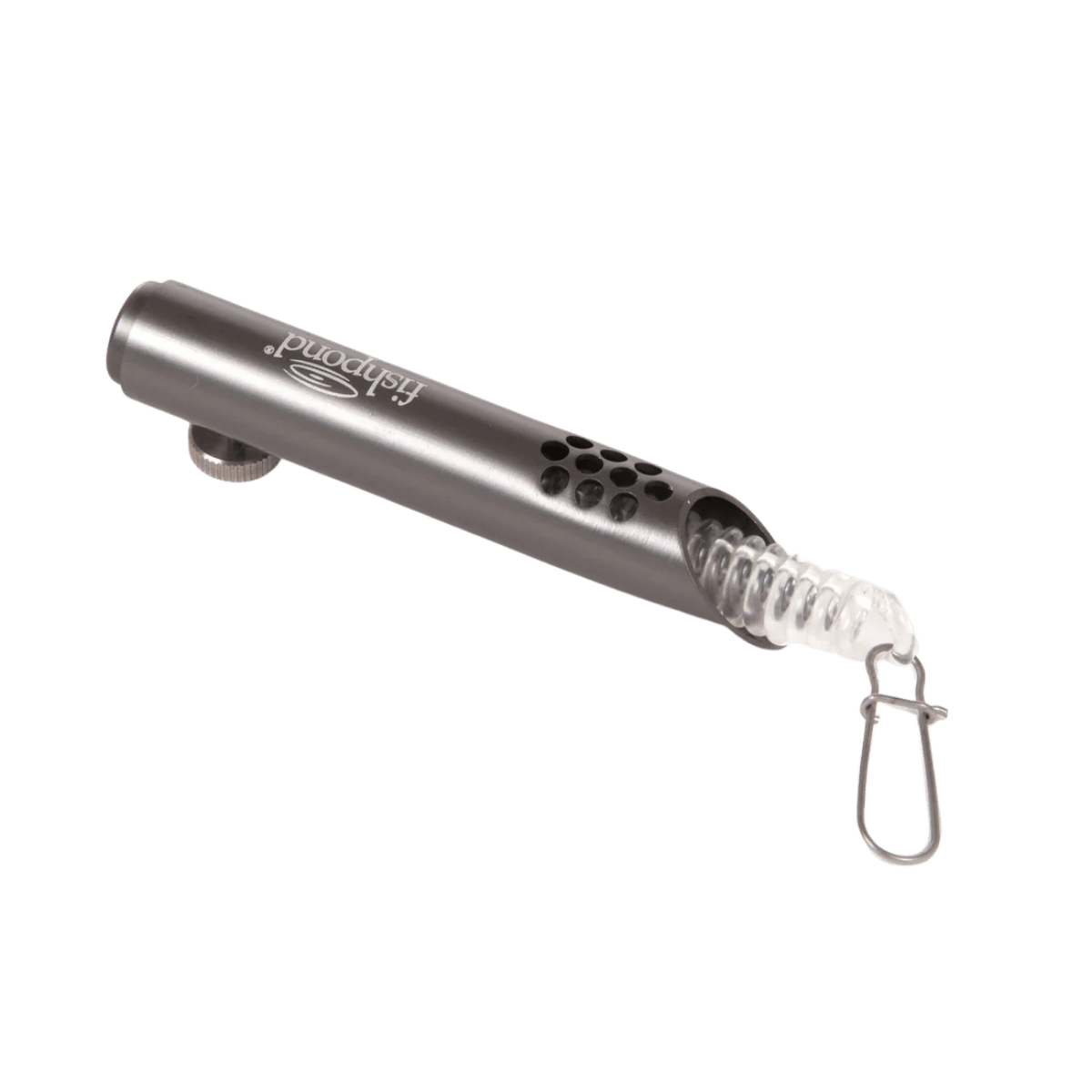 FISHPOND 360° SWIVEL RETRACTOR - GUNMETAL_MAIN IMAGE