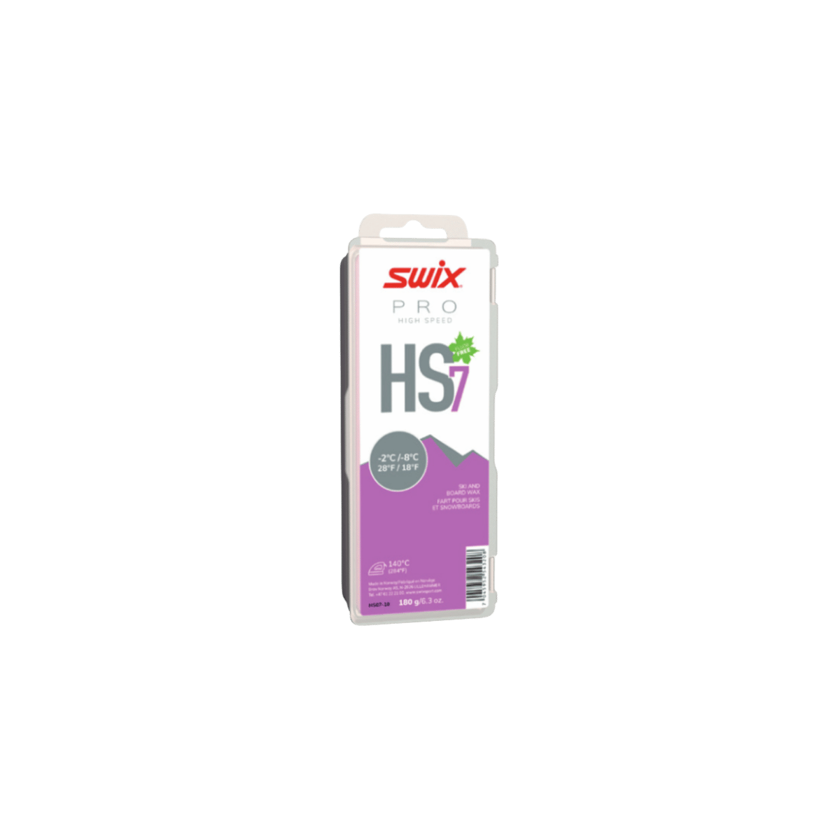 SWIX HIGH SPEED WAX 180G VIOLET HS7