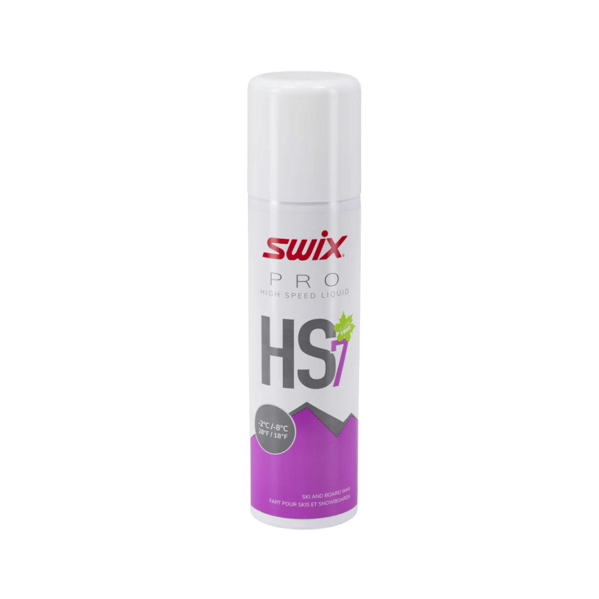 SWIX HS LIQUID WAX 125ML -4C/+8°C RED