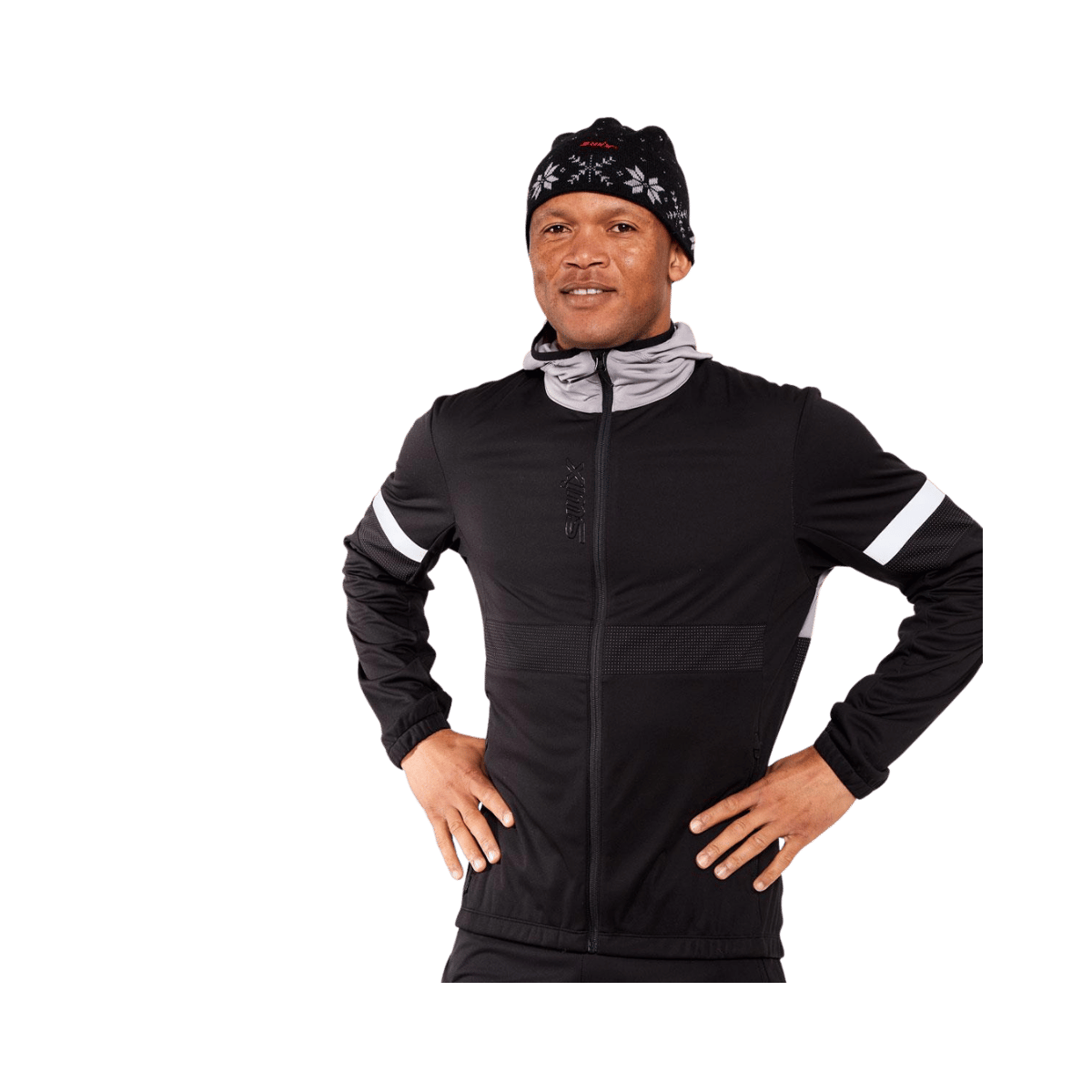 SWIX NYBO FULL ZIP JACKET BLACK