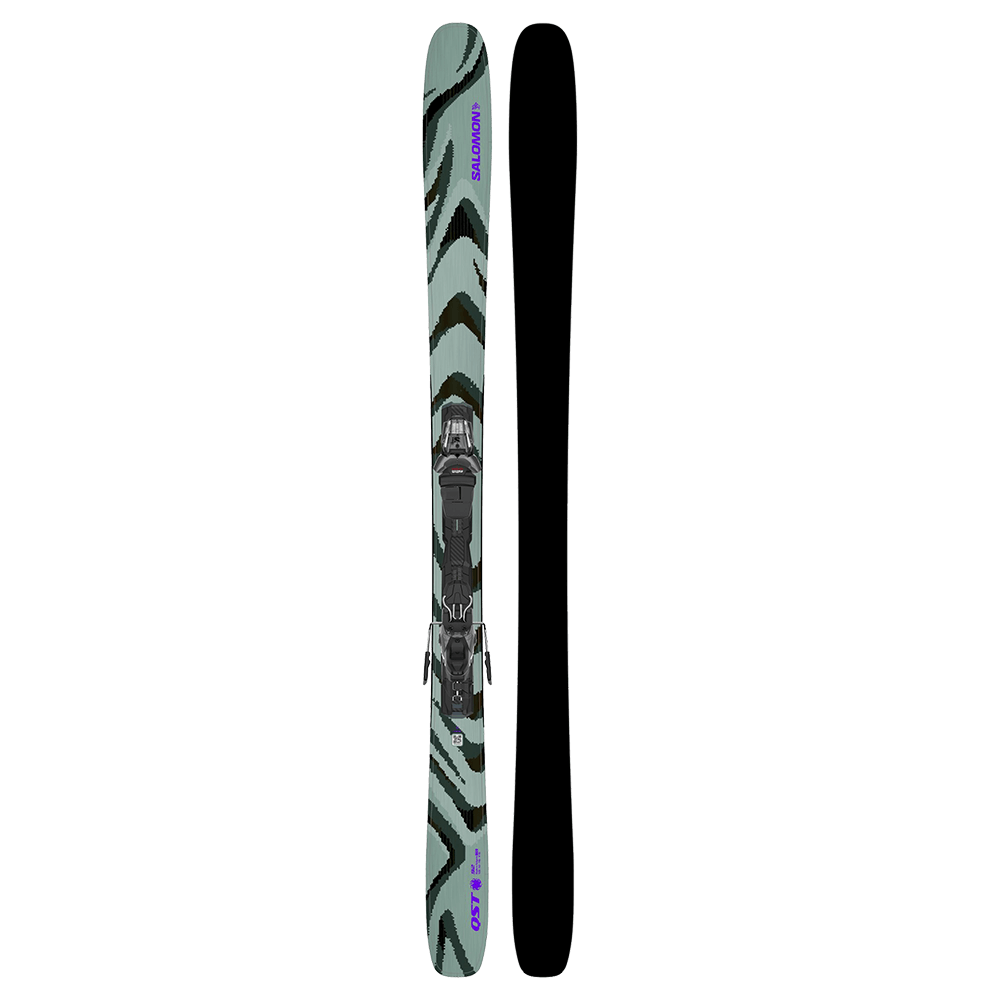 salomon grooming skis S/Race Junior S with C5 Bindings 2026 This makes skiing on groomed slopes Salomon QST X - Ski