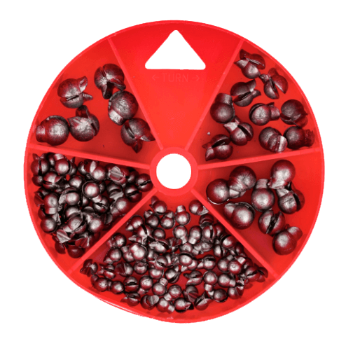 EAGLE CLAW REMOVABLE SPLIT-SHOT SINKER DIAL PACK