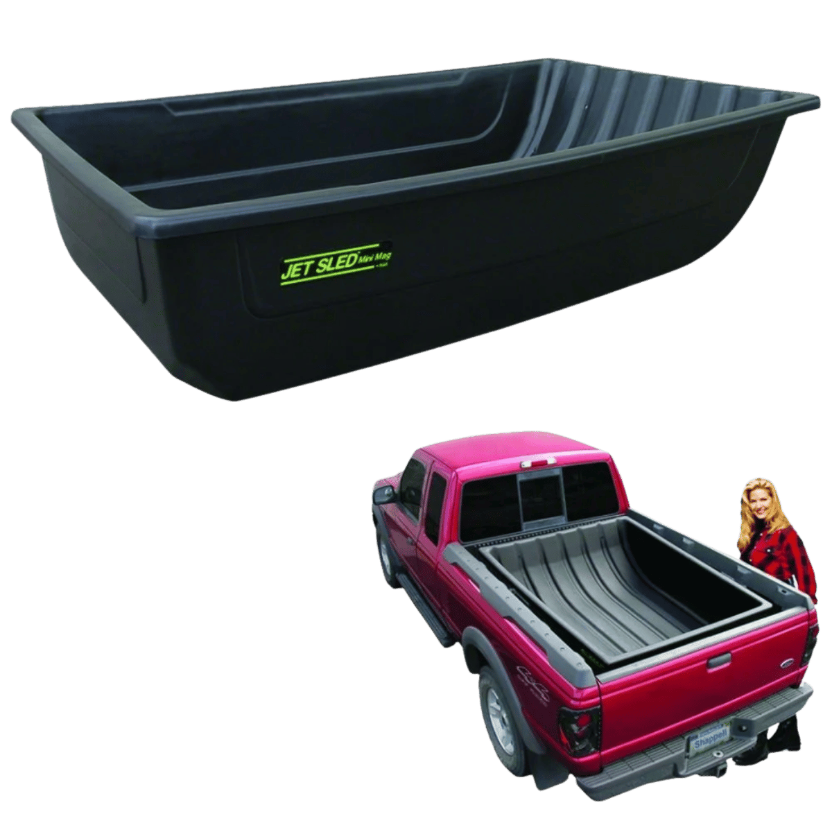 SHAPPELL JSMM, JET SLED MINI MAGNUM BLACK