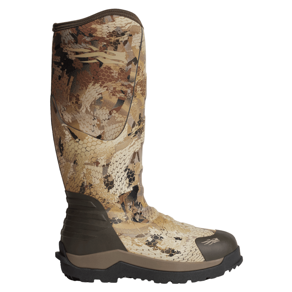 SITKA BACK 40 HUNTING BOOT WATERFOWL MARSH SIDE VIEW
