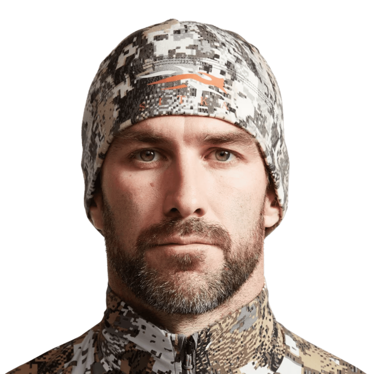 SITKA MERINO 330 BEANIE - ELEVATED II_2 - FRONT VIEW (ON MODEL)