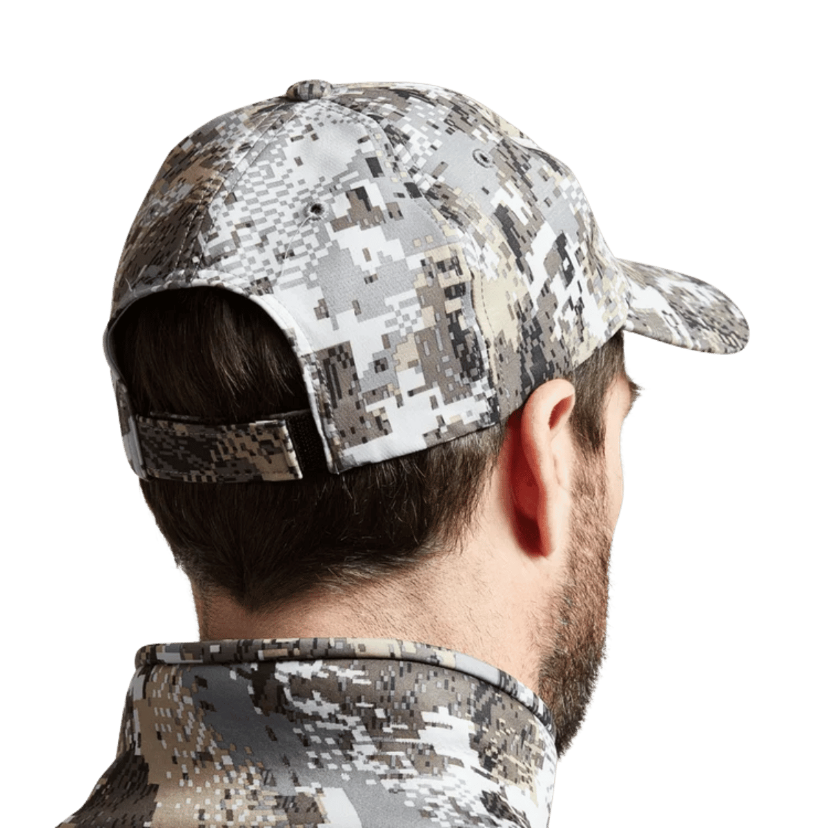 SITKA TRAVERSE CAP - ELEVATED II_2 - SIDE BACK VIEW (ON MODEL)