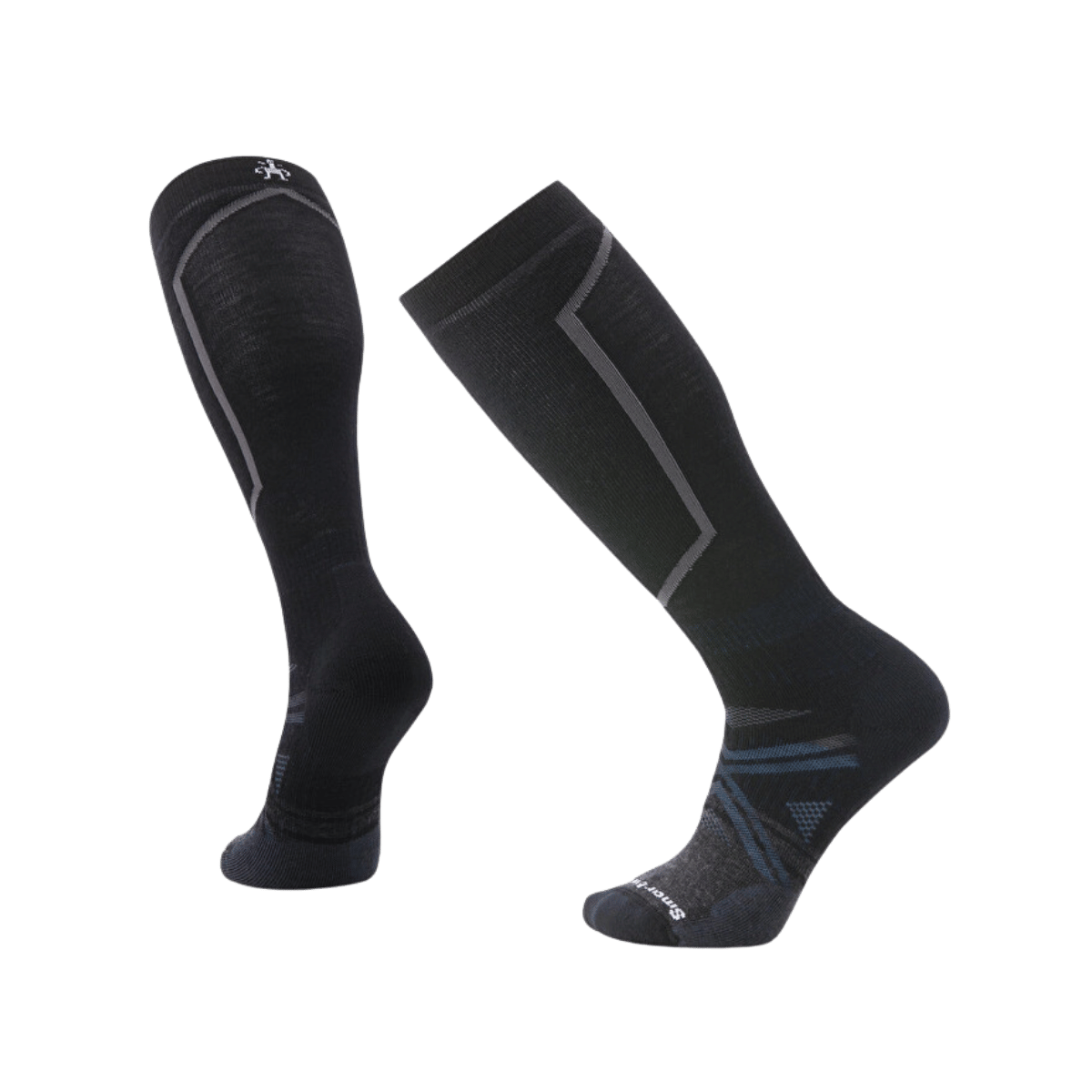 SMARTWOOL SKI FULL CUSHION OTC SOCKS - UNISEX / BLACK